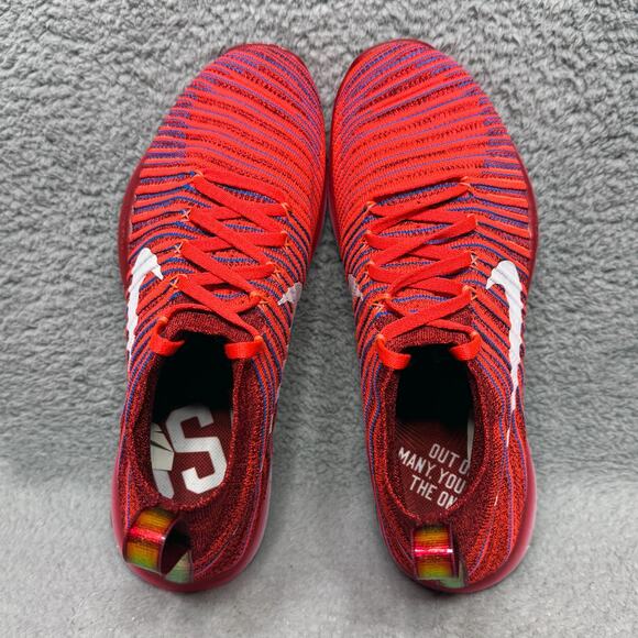 Nike Free TR‎ Force Flyknit Mens Size 10 Training Shoes Sneakers Red 833275-616 main image 8